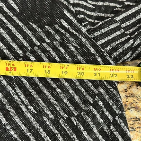 Moonlight by Y&S Cowl Neck Long Sleeve Mixed Print Top Size L - Picture 6 of 7